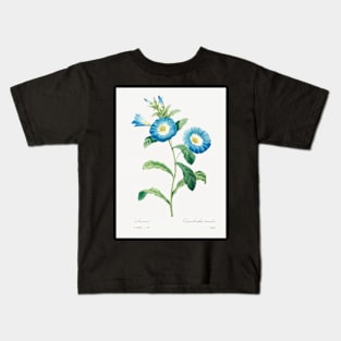 Bindweed Flower- Botanical Illustration Kids T-Shirt